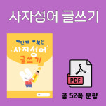 글쓰기로 익히는 초등 사자성어 글쓰기 50 : 라온북다움