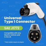 레벨 2 EV 어댑터가 전기 J1772 충전기, 및 6-20 SAE EVSE 5-15 케이스... 여행 케이블, 가정용 자동차 충전소, NEMA 장착된 : 글로리아79