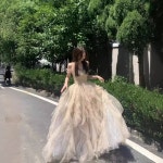 실버 달빛 상점 드레스 웨딩 특별한 무도회 이브닝 럭셔리 : 젠틀픽