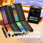 ENMY 페인트 마커 소프트 직접 액체 낙서 그림 QUI DRY 안료 펠트 미술 용품 24 colors : Just deal