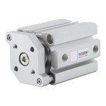 TACQ12 16 20 25 32 40 50 63 80 얇은 3축 3로드 소형 실린더 (가이더 포함) 5~100mm 스트로크 복동식 : 제이에스Trade