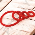 파샐리 내열성실리콘링 고온내구성오링 내열고무링 실리콘 AN계열 AN 020 21.95 x 1.78 : 다퍼줄마켓