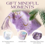 52가지 신체 치료 운동 카드 스트레스 해소를 위한 마음챙김 카드... 마음챙김 확인을 위한 명상 카드 긍정적인 확인 카드 완벽한 마음챙김... 