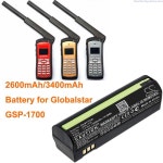 Globalstar GSP-1700 용 Cameron Sino 2600mAh/3400mAh 위성 전화 배터리 2600mAh : 대성코리아08