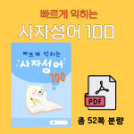 빠르게 익히는 초등 필수 사자성어 100 : 라온북다움