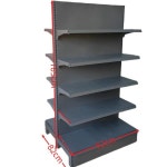 두꺼운 슈퍼마켓 진열대 편의점 매장 벽걸이 간식 다층 훅 : 구룡산업