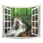 패브릭포스터 창문 벽 특대형 커튼 인테리어 : 10000알피엠