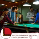 8피트 풀 테이블 프리컷 펠트에 6개의 6개를 스트립과 사용한 천 당구 풀 고무 호텔 클럽, 천 범퍼 믹스위어 테이블 교체용 바, Green : 더크다12