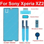 Xperia XZ2 H8216 H8266 H8296 용 풀 세트 전면 LCD 배터리 스티커 c Sti ers : 루비차직구
