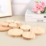 목제 디스플레이 스탠드 홀더 크로셰 랙 지지대 보관 나무 피규어 동물 액션 1PC 5 cm 6 8 : 구룡산업