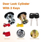 패스파인더 Xterra와 호환되는 키 2개가 있는 케카드마이 도어 잠금 실린더 점화 스위치 실린더가 OEM DL-121 H0600-3J125 : 레브린마켓