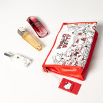 G1575 산리오 헬로키티 매쉬 메이크업 파우치 다용도 선물 여름 수영장 : 쿠마네상점