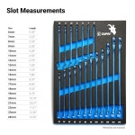 카프리 도구 정비사의 트레이 조합 렌치, 미터법 SAE : 크레온