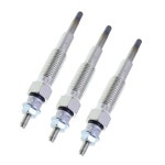 3PCS ZACHAGER SBA185366190 SBA185366060 Glow Plugs Set SBA185366092 SBA185366040 for Tractor LX465 : 레브린마켓