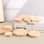 목제 디스플레이 스탠드 홀더 크로셰 랙 지지대 보관 나무 피규어 동물 액션 1PC 5 cm 6 8 : 구룡산업
