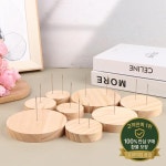 목제 디스플레이 스탠드 홀더 크로셰 랙 지지대 보관 나무 피규어 동물 액션 1PC 5 cm 6 8 : 구룡산업