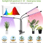 종자 시동용 LED 성장 Lights 128W 레드 상자 생장등 습도 램프 트레이 USB5V 클립 단관 9W : 와이제티몰