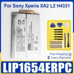 XDOU 하이 퀄리티 휴대폰 배터리 Xperia XA2 L2 H4331 H3311 H431 : 루비차직구
