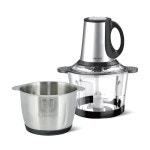 신일 전동 마늘 다지기 3L 대용량 멀티 다지기 만능 고기 야채 마늘박피기 : GAZO