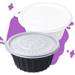 FP 195파이 냉면용기 소  400개세트 탕용기 칼국수 포장 배달 일회용 : 드림팩