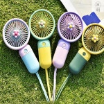 플라워 디자인 미니 휴대용선풍기 캐릭터 손풍기 팬시 디자인소품 : 홍쁘로 스토리