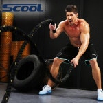 파워 드래곤 근력 운동 피트니스 헤비 체육관 전투 로프 : 제케연구소