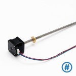 스테퍼 모터 42 상 리드 Nema17 300mm T8 선형 와이어로드 1.7A 0.45N.M 저소음 : 클래시몰10