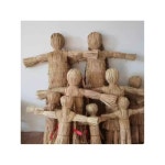 야외 허수아비 모형 손뜨개 짚으로 남성 밀짚 볏짚 1m 공예품 볏짚 한 근을 정선하다 : 글로이룸