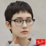 레이밴 반뿔테안경 클럽마스터 RB5154 하금테 : FACEDRESS