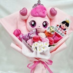 프린세스 하츄핑 티니핑꽃다발 졸업식 킨더조이 유치원 어린이집 재롱잔치 발표회 입학식 : 이레핸드메이드