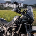 [병행 수입품] For 250SX v strom 250sx 2025 2024 2023 2022 (e) V-스트롬 핸드 가드 핸들 바 윈드 실드 : ROTEN STORE
