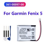 Fenix 5 교체용 배터리 255mAh 도구용 시계 361 00097 00 : 루비차직구