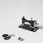 빈티지 재봉틀 미니어처 2컬러 인형의집 소품 : 아트에듀몰