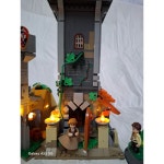 펀홀 중세 시리즈 성벽 감시탑 망루 LED 조명 포함 호환 조립 블럭 F9027 : 구매대행판다