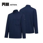 아트윈 WT-3 사각기모 티셔츠 네이비 : 선민상사