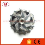 GT15-25 고성능 터보 알루미늄 2618 밀링 빌렛 컴프레서 휠 784363-0002B/735475-0002 38.58/52.00mm 7 + 블레이드 : 에스디원유통