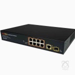 이헌 솔텍 SFC510LRP 9in1포트 PoE 스위칭 허브 1G SFP 1포트 : 이헌몰