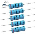 20PCS 1W 1% 금속 필름 저항기 0.1R ~2.2M 1R 2R 47R 330R 1K 4.7K 22K 2 ohm : 범이소월드