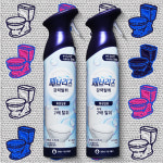 페브리즈 에어 화장실용 프레시스카이 상쾌한하늘향 공기탈취제 165g 2개 : 톰앤마켓