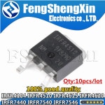 10PCS IRFR4104 IRFR4510 IRFR744 IRFR4620 IRFR4615 IRFR4104 : 비티앤에스이