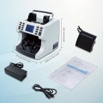 Okeyer H-8700 은행 등급 혼합 액면가 화폐 카운터 기계, IMG/WL/UV/MG/IR/DD 위조 탐지, 청구서 카운터, 커레크니 현금 3.5인치 TFT... 