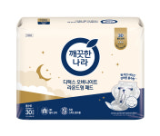 메디프렌즈 디럭스 라운드형패드 오버나이트, 30개입, 1팩 : 토마토 스토어
