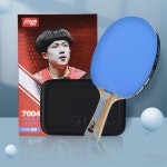 DHS 프로페셔널 탁구 라켓 허리케인 9 고탄성 점성 7성급 카본 파이버 고급 수평 그립 H7004 : 제케연구소