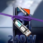 디지털 로드셀 1-2개 4 IN 1 멀티 커넥터 충전기 회전 엘보 USB TO TYPE-C 휴대폰 240W 고속 실리콘 케이블 데이터 : 글로벌로지스.