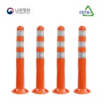 신도산업 둥근머리 시선유도봉 H750 4개 차선 규제봉 십자탄력봉 중앙분리봉 차단봉 : 신도산업 공식몰