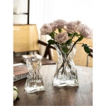 꽃병이 가볍고 느낌의 거실 꽃꽂이 장식 수배꽃 장미 기숙사 민박 디자인 감각 소인장식 16셔링 투명 핸드메이드 : 키핑플레이스