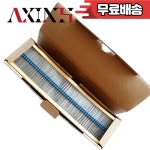 100Pcs 금속 필름 저항기 1/6W 0.125W 1 0R 1R 910K 옴 컬러 링 : 이륙상사
