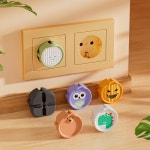 5PCS 안전 보호 소켓 콘센트 커버 EU 표준 플러그 보호기 증거 전기 5pcs bla : Room and Roof