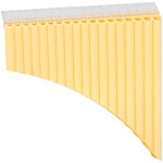 초보자용 음악책 포함 16관 파이프 팬플루트 C키 휴대용 목관악기 학습 도구 : 에스디원물산