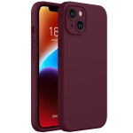 14용 셀에버 튼튼한 실리콘 케이스 보호] 오일 스크래치 부드러운 인테리어, 코팅] 와인 방지, 없는 [카메라 군용 낙하 [안티 iPhone 13 Navy... 